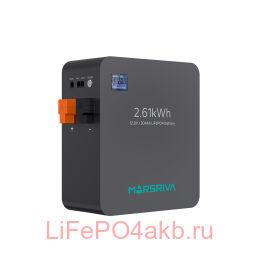 LiFePO4 Батарея, 12.8В/204Ач, BYD, Класс A, 2.61кВт*ч, 6000 циклов