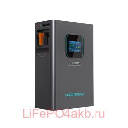 LiFePO4 Батарея, 51.2В/102Ач, BYD, Класс A, 5.22кВт*ч, 6000 циклов